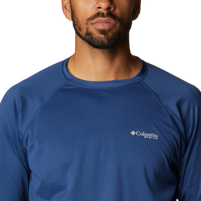 PFG Zero Rules Ice LS Shirt - Mens - Carbon 4