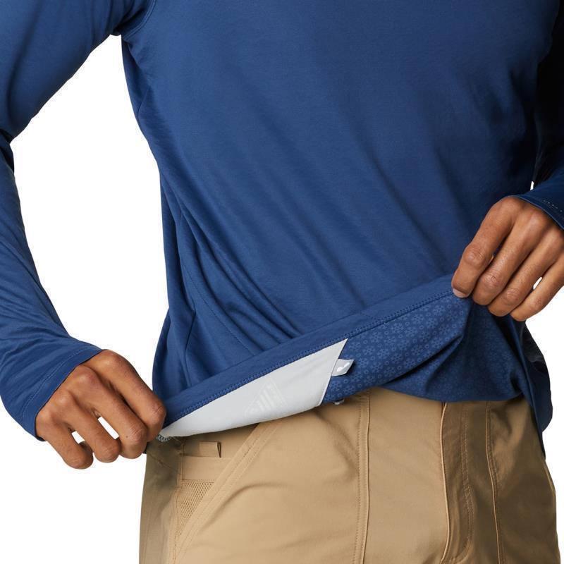 PFG Zero Rules Ice LS Shirt - Mens - Carbon 7