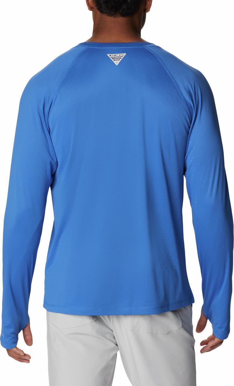 PFG Zero Rules Ice LS Shirt - Mens - Vivid Blue 2