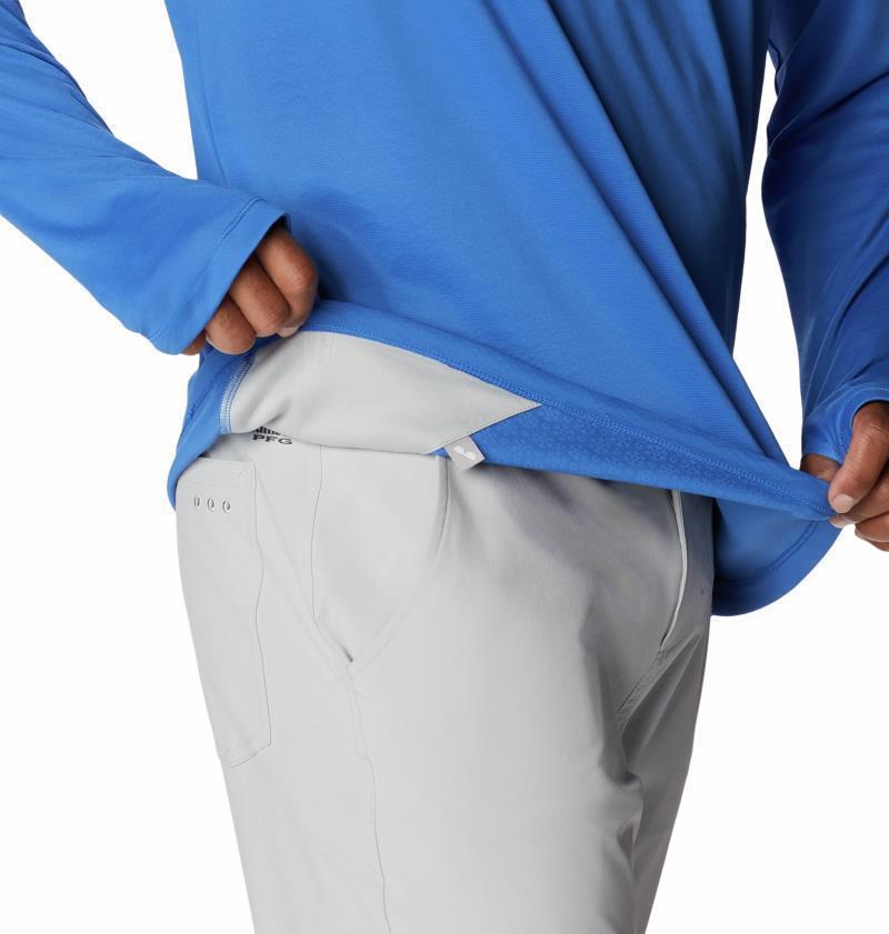 PFG Zero Rules Ice LS Shirt - Mens - Vivid Blue 4