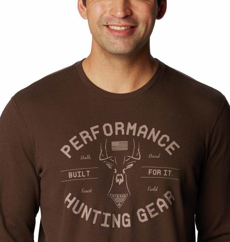 PHG Built For It Waffle LS - Mens - Cordovan / Iron Buck 4
