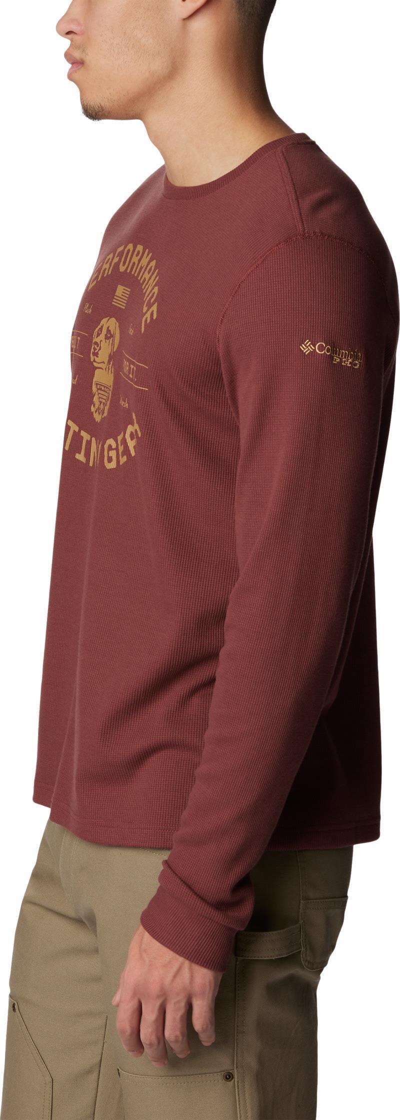 PHG Built For It Waffle LS - Mens - Red Rocks / Sahara Dog 3