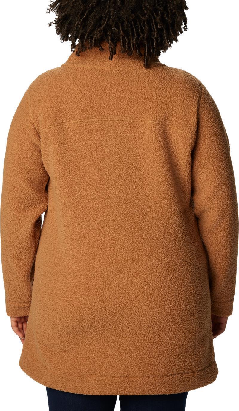 Panorama Long Jacket - Plus - Womens - Camel Brown 2