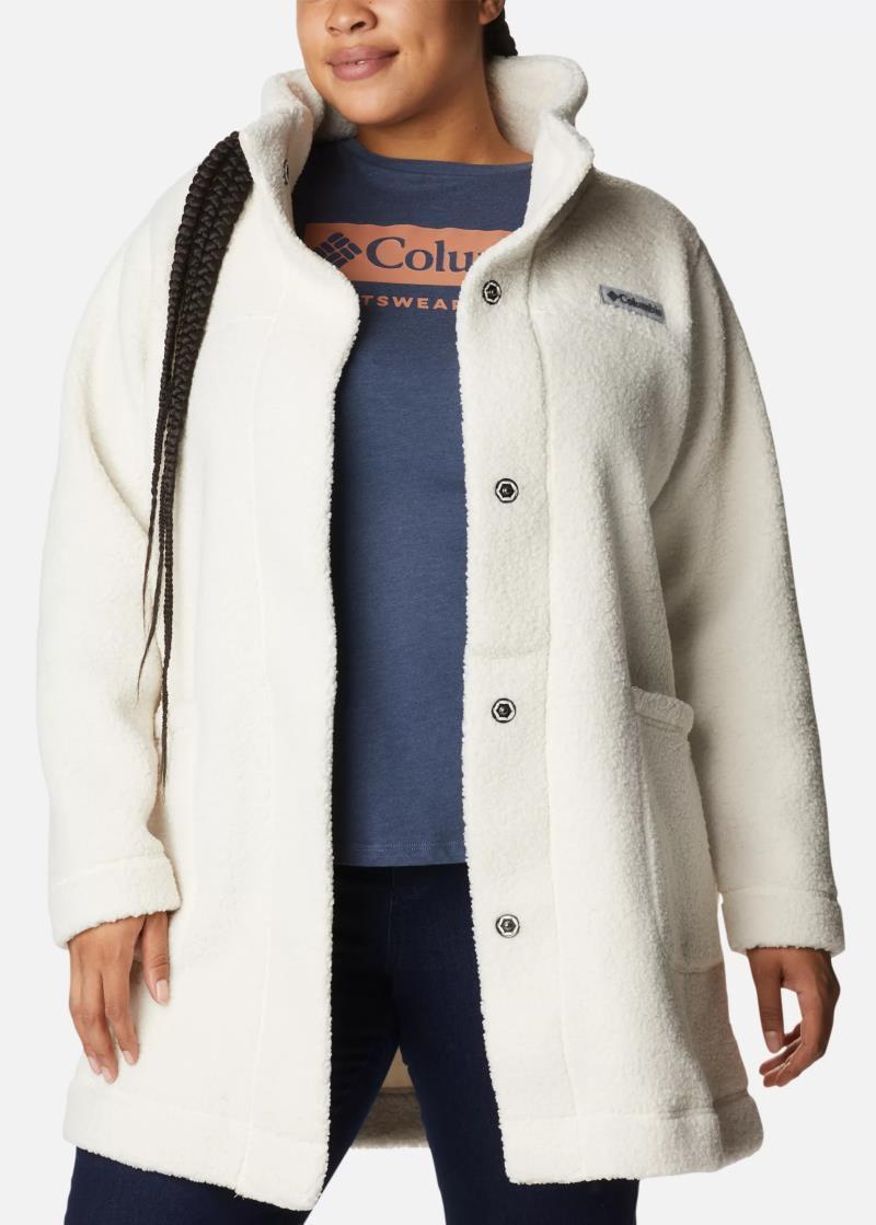 Panorama Long Jacket - Plus - Womens - Chalk 4