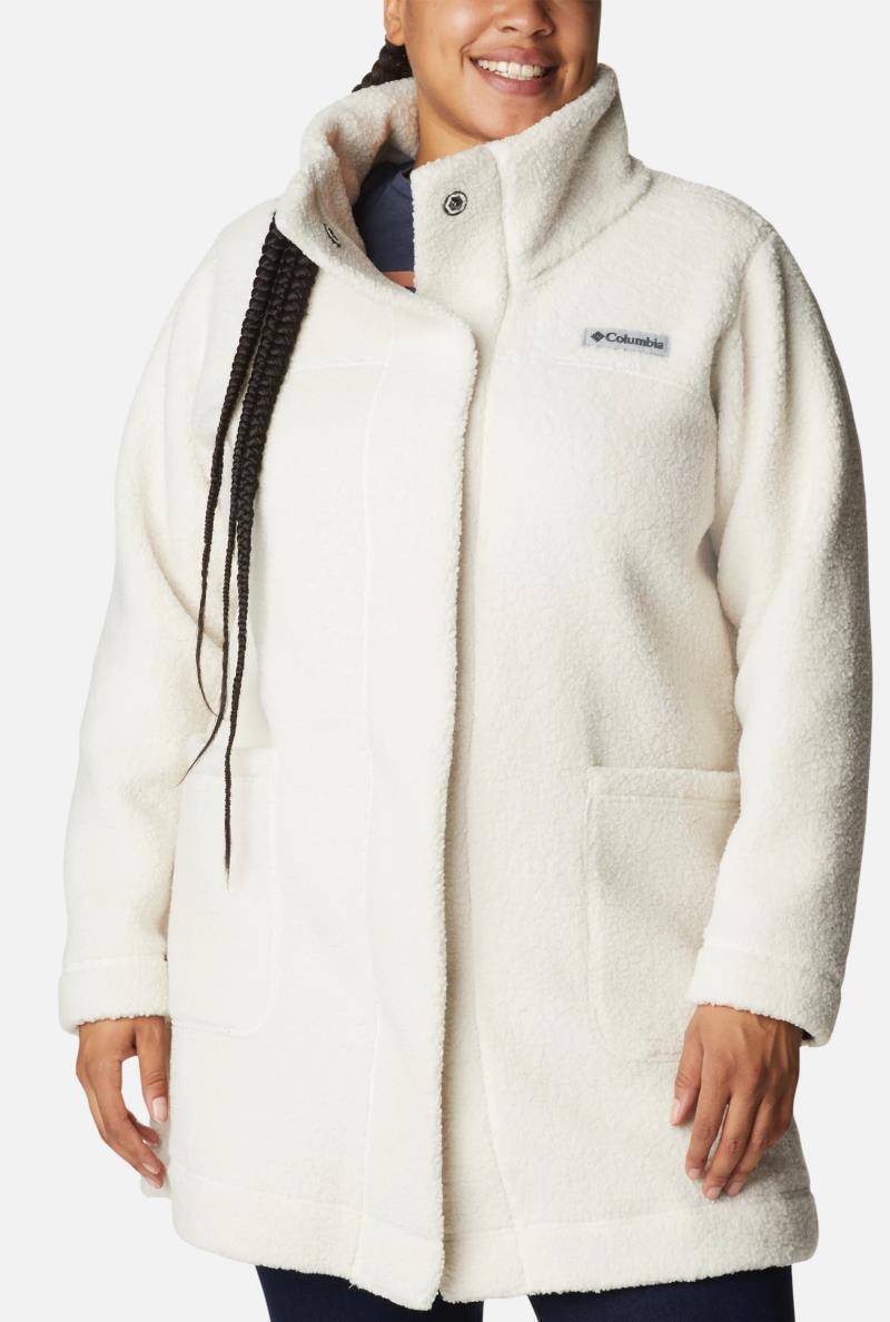 Panorama Long Jacket - Plus - Womens - Chalk 1