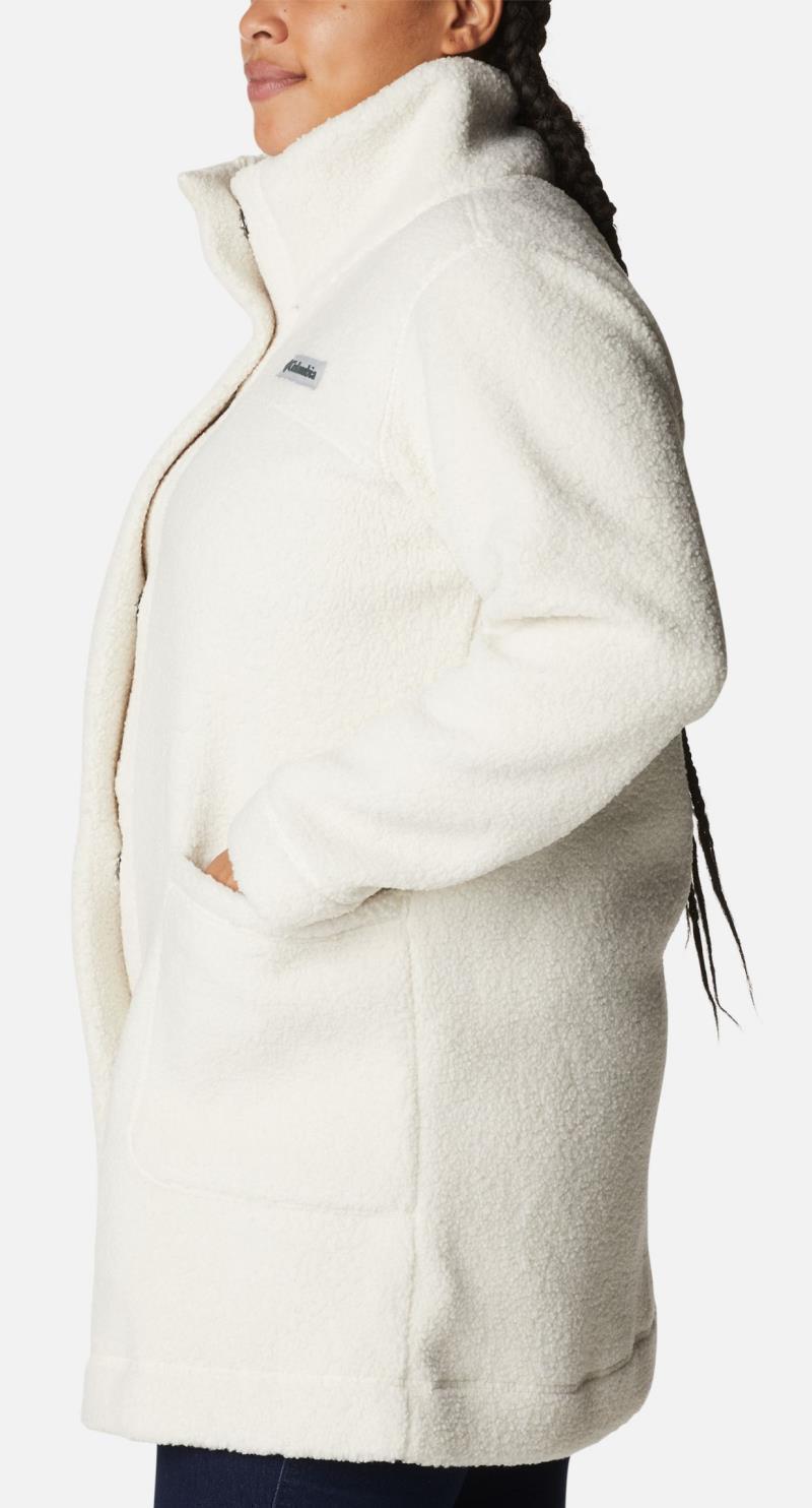 Panorama Long Jacket - Plus - Womens - Chalk 2