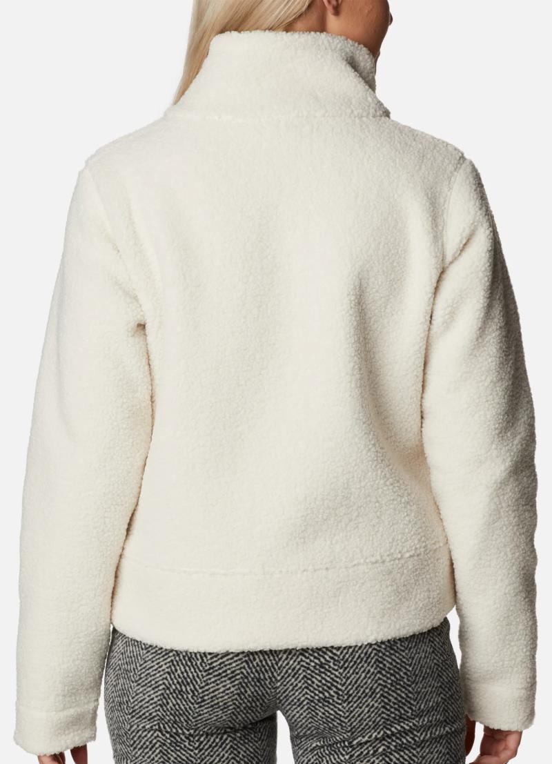 Panorama Snap Fleece Jacket - Womens - Chalk 5