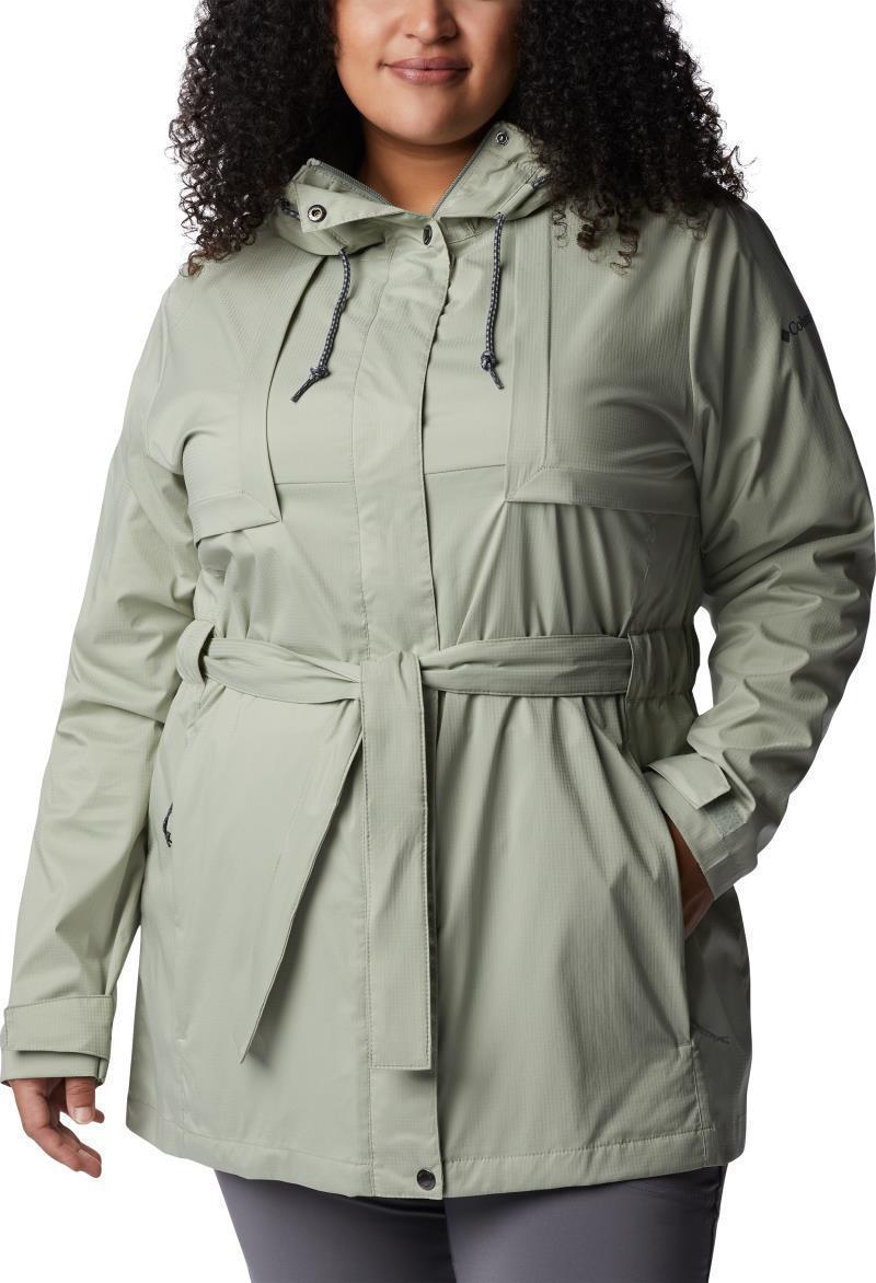 Pardon My Trench Rain Jacket - Plus - Womens - Safari 1