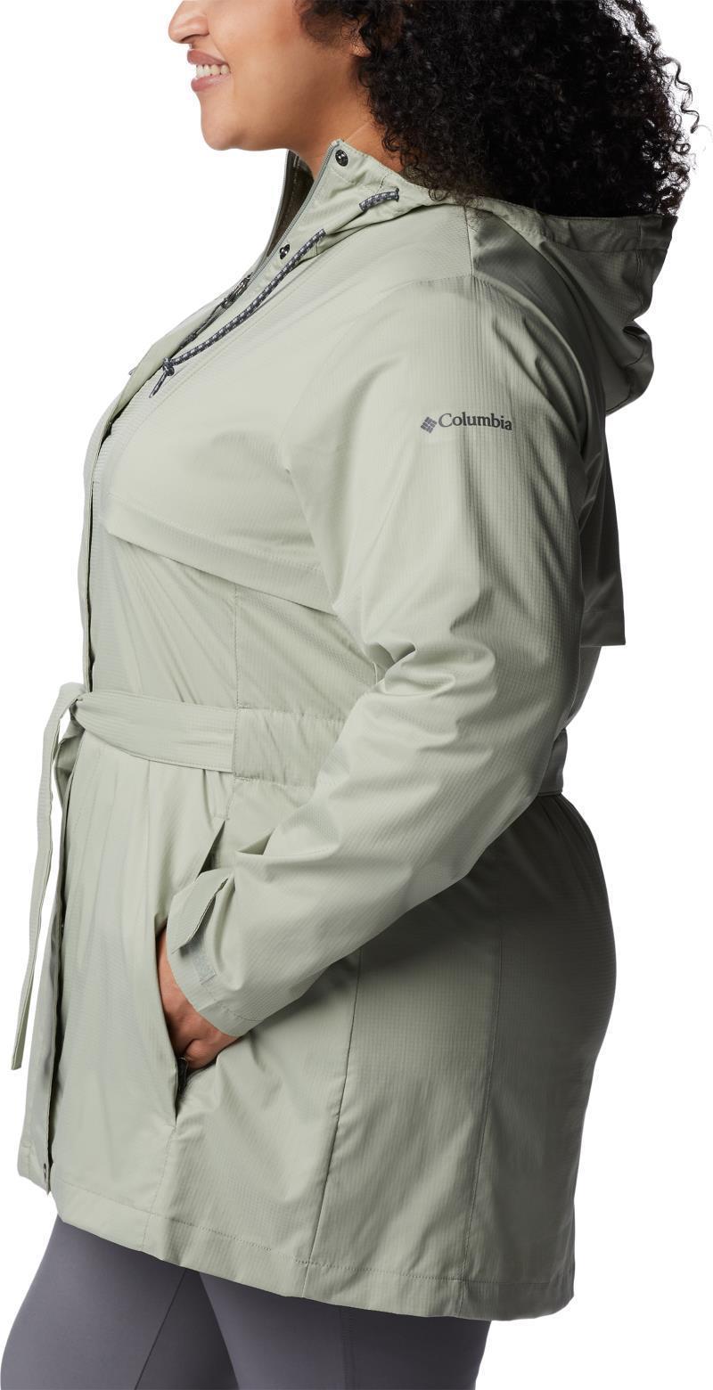 Pardon My Trench Rain Jacket - Plus - Womens - Safari 2