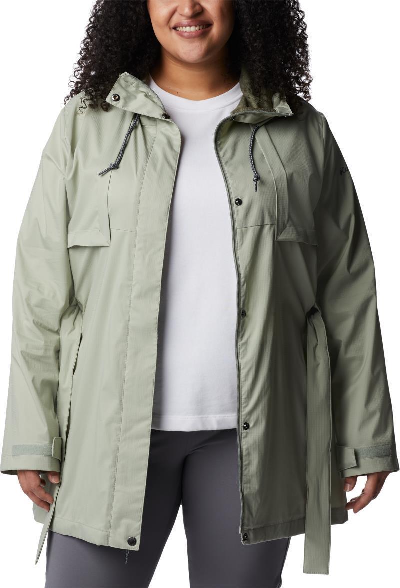 Pardon My Trench Rain Jacket - Plus - Womens - Safari 4