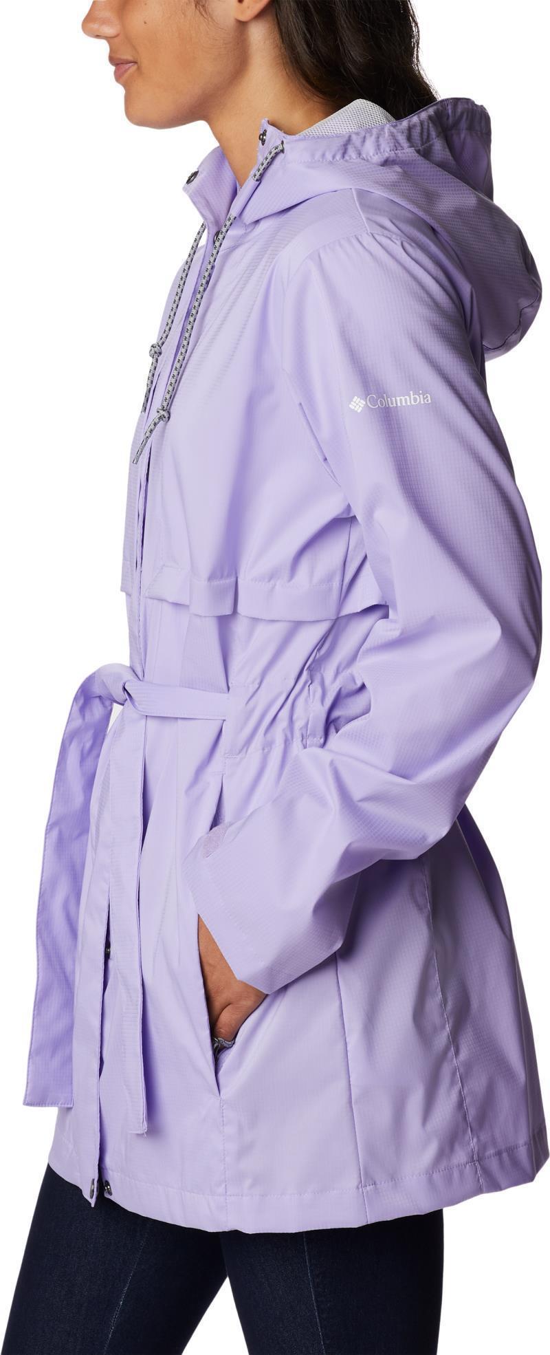 Pardon My Trench Rain Jacket - Womens - Frosted Purple 3