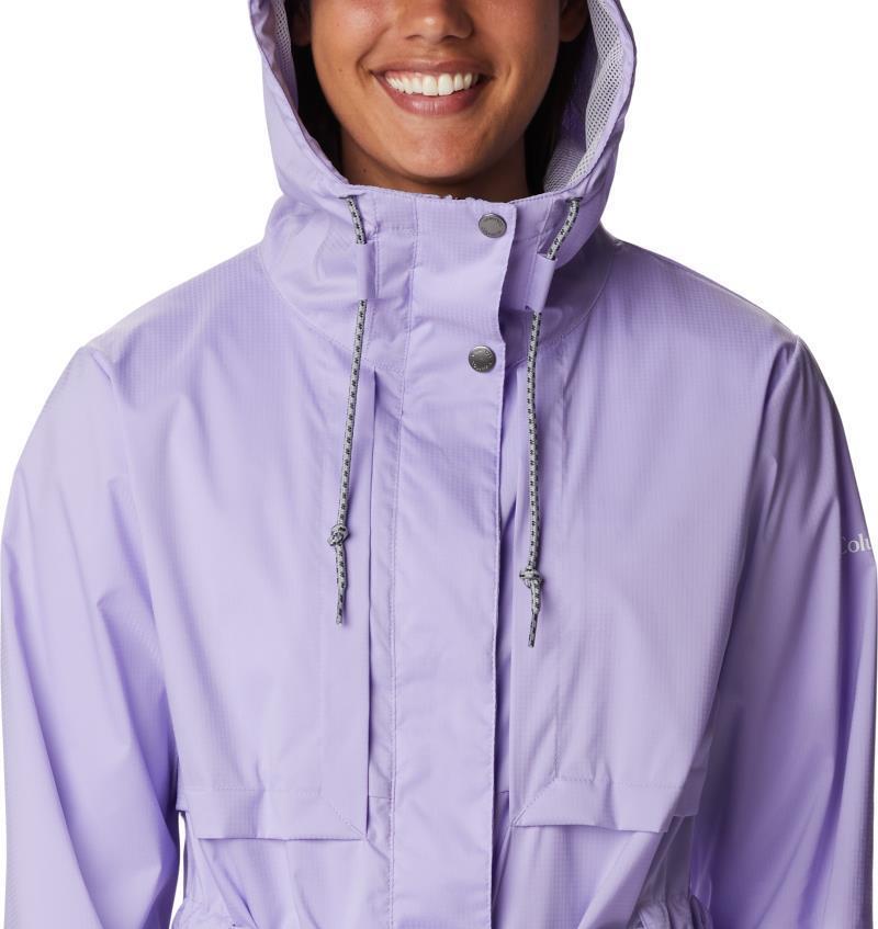 Pardon My Trench Rain Jacket - Womens - Frosted Purple 6