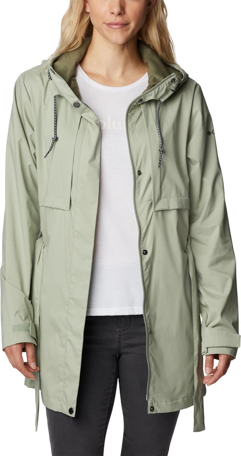 Pardon My Trench Rain Jacket - Womens - Safari 4