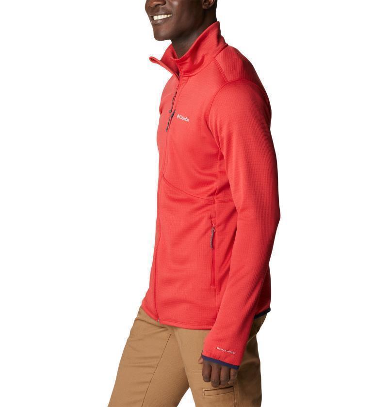 Park View Fleece Full Zip - Mens - Mountain Red Heather 3