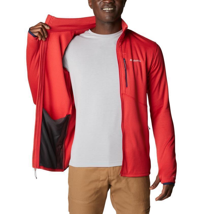 Park View Fleece Full Zip - Mens - Mountain Red Heather 5