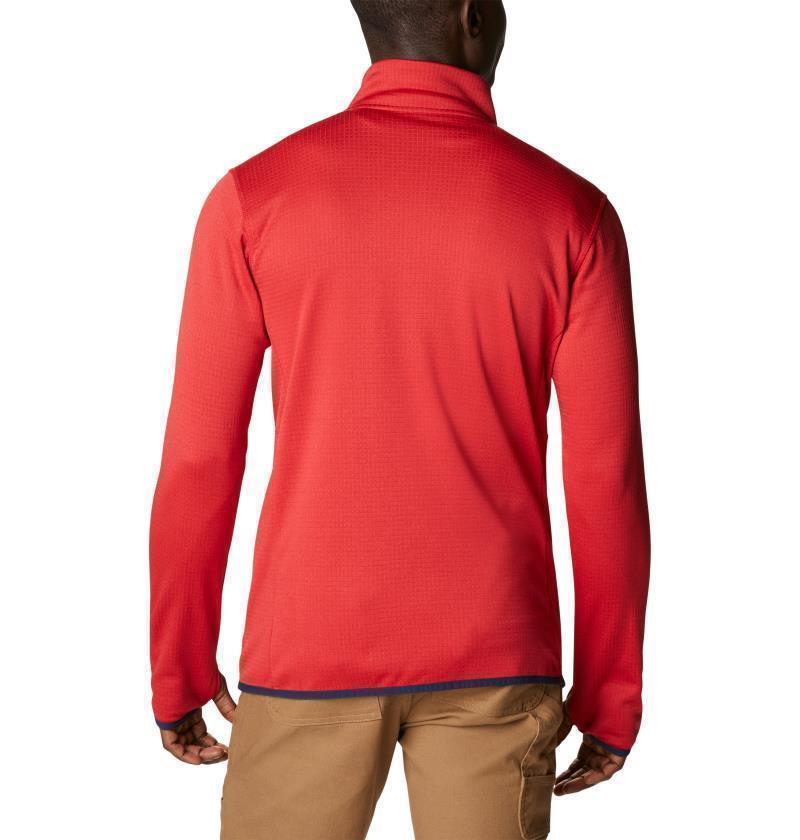 Park View Fleece Full Zip - Mens - Mountain Red Heather 2