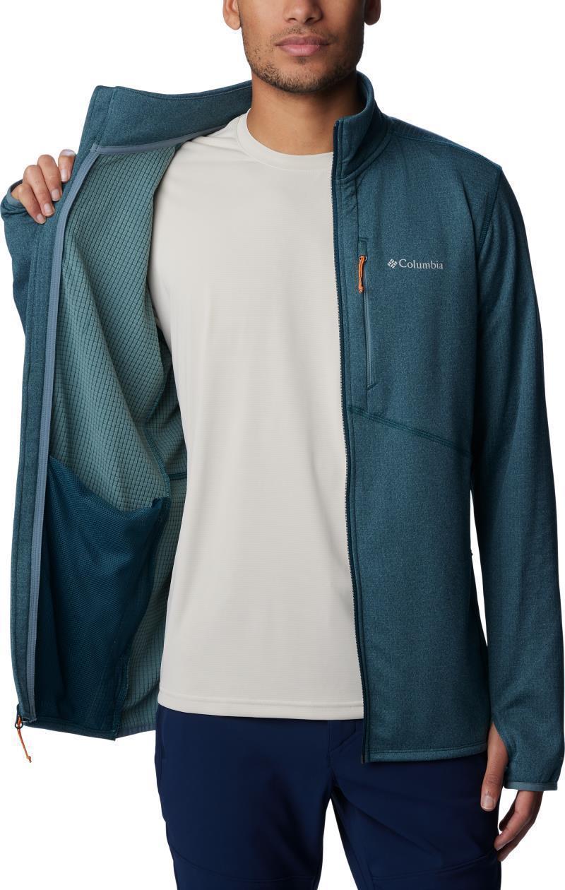 Park View Fleece Full Zip - Mens - Night Wave Heather / Metal 5