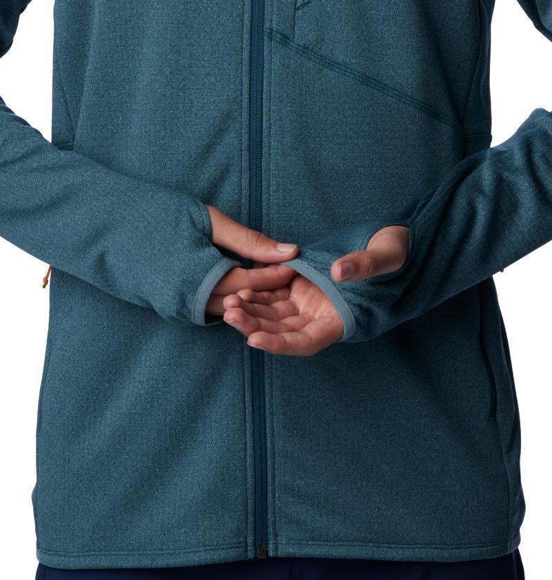 Park View Fleece Full Zip - Mens - Night Wave Heather / Metal 7