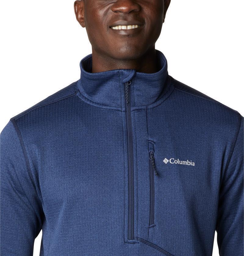Park View Fleece Half Zip - Mens - Collegiate Navy Heather 4