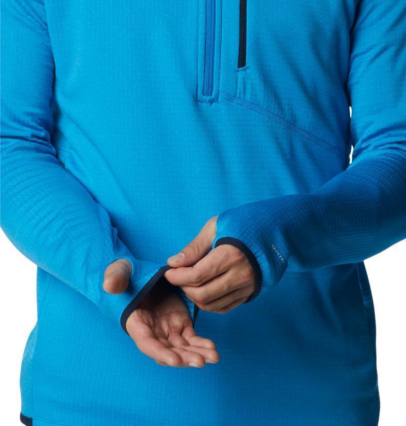 Park View Fleece Half Zip - Tall - Mens - Compass Blue Heather 5