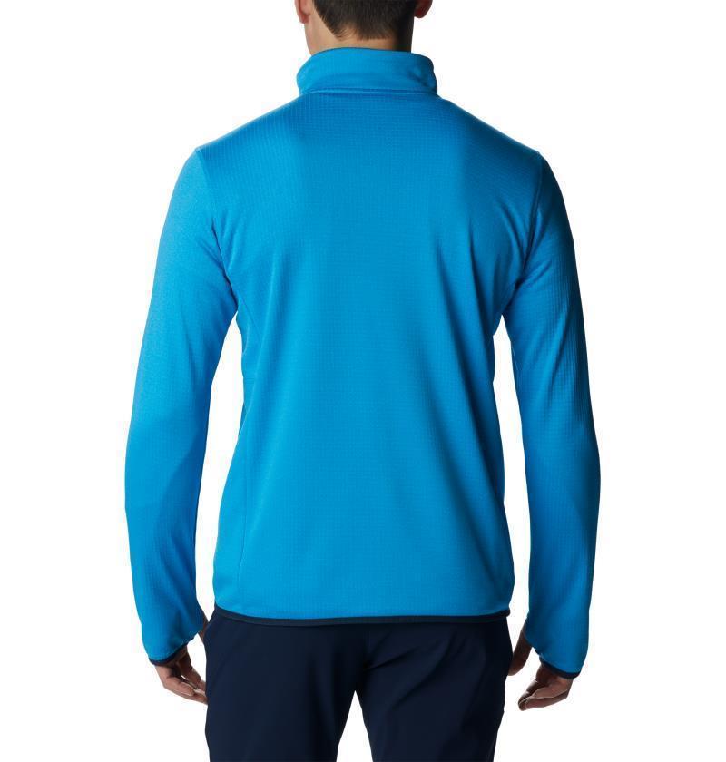 Park View Fleece Half Zip - Tall - Mens - Compass Blue Heather 2