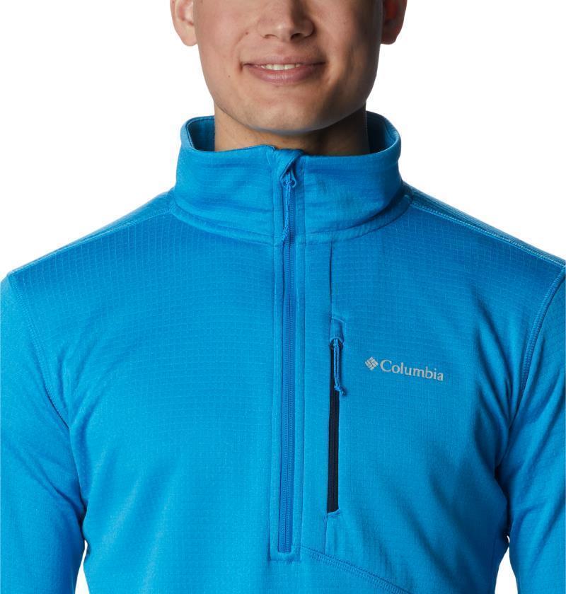 Park View Fleece Half Zip - Tall - Mens - Compass Blue Heather 4