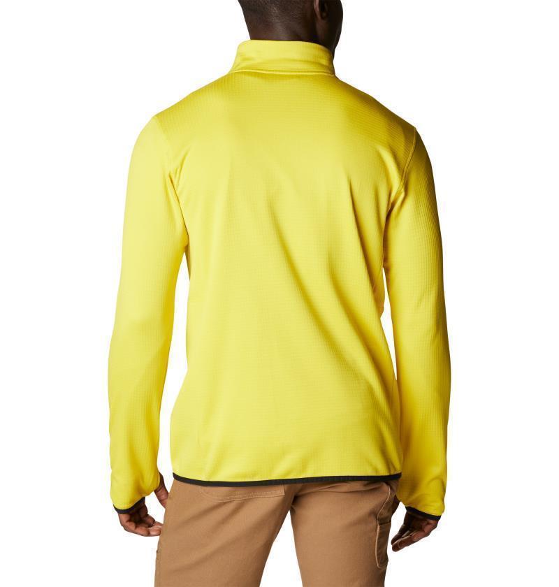 Park View Fleece Half Zip - Tall - Mens - Laser Lemon Heather 2
