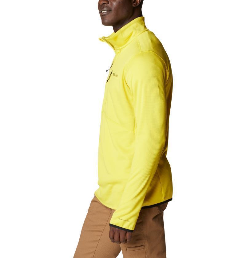 Park View Fleece Half Zip - Tall - Mens - Laser Lemon Heather 3