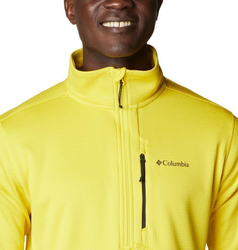 Park View Fleece Half Zip - Tall - Mens - Laser Lemon Heather 4