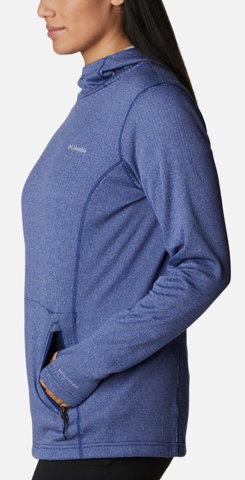 Park View Hooded Fleece - Womens - Dark Sapphire Heather 3