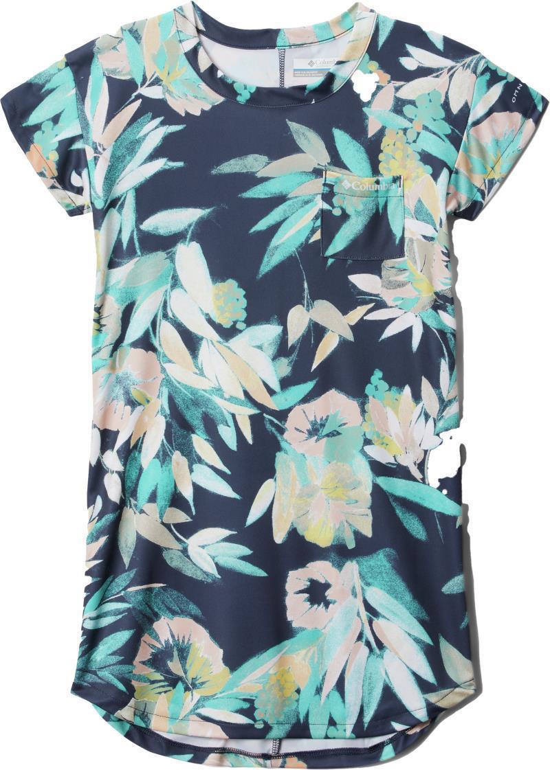 Parker Ridge Dress - Bright Aqua Wisterian 1