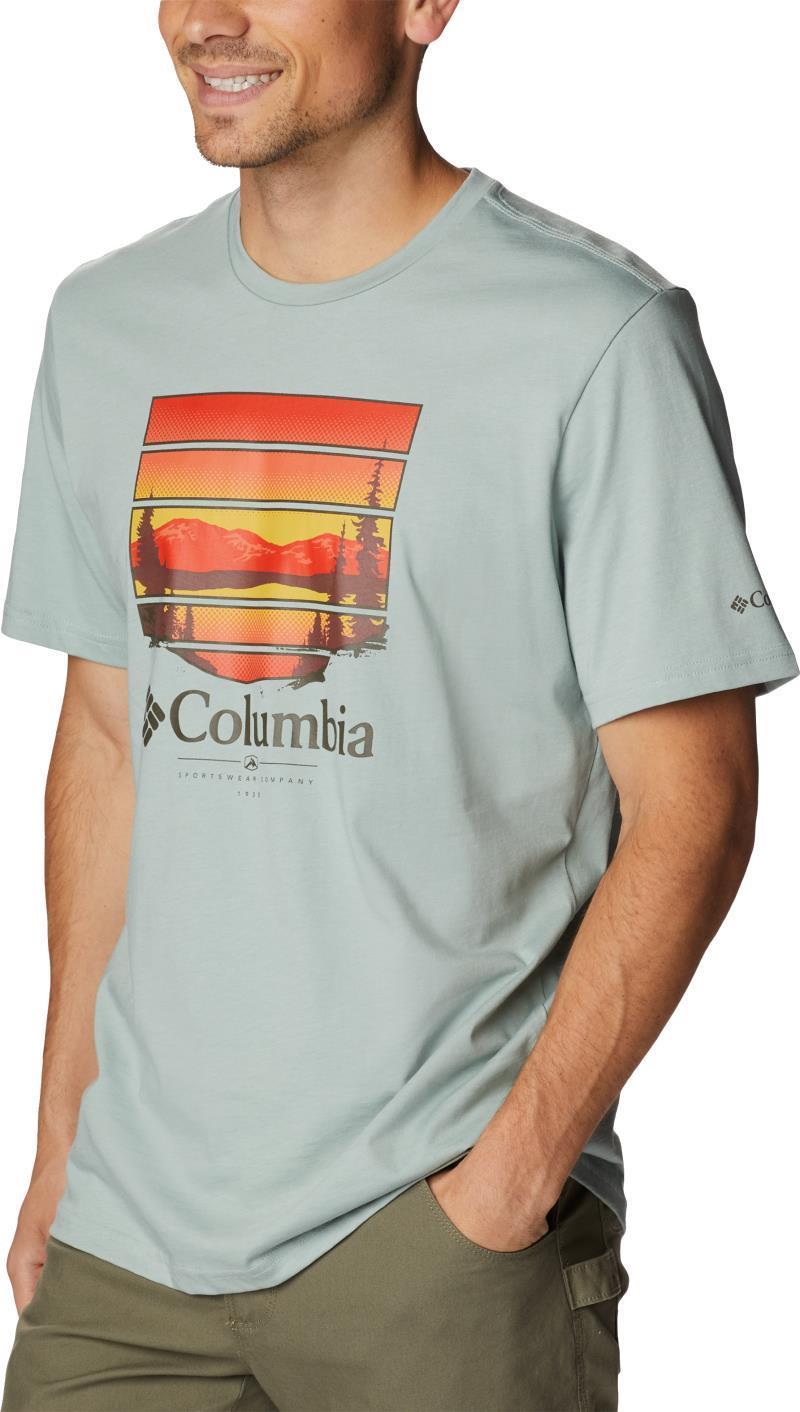 Path Lake Graphic Tee II - Mens - Niagara / Colorful Vista Graphic 3