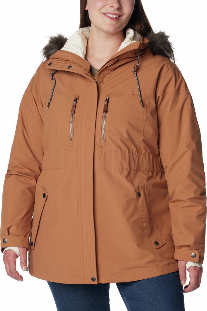 Payton Pass Interchange Jacket - Plus - Womens - Camel Brown 1