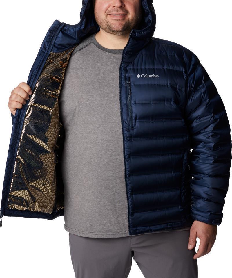 Pebble Peak Down Hooded Jacket - Big - Mens - Collegiate Navy 4
