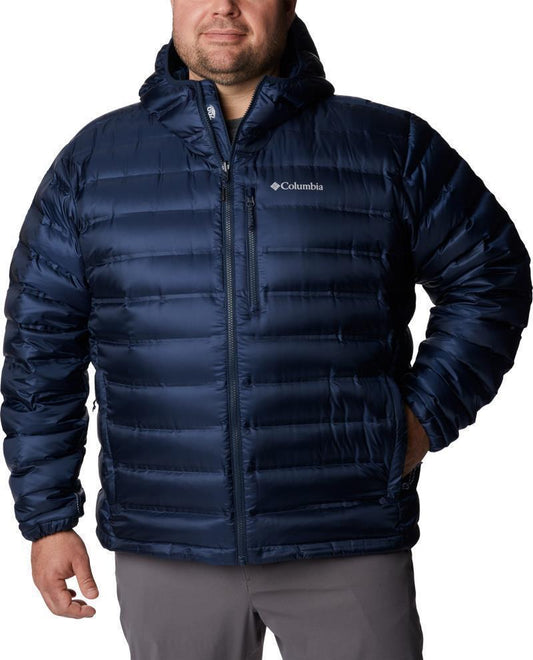 Pebble Peak Down Hooded Jacket - Big - Mens - Collegiate Navy 1