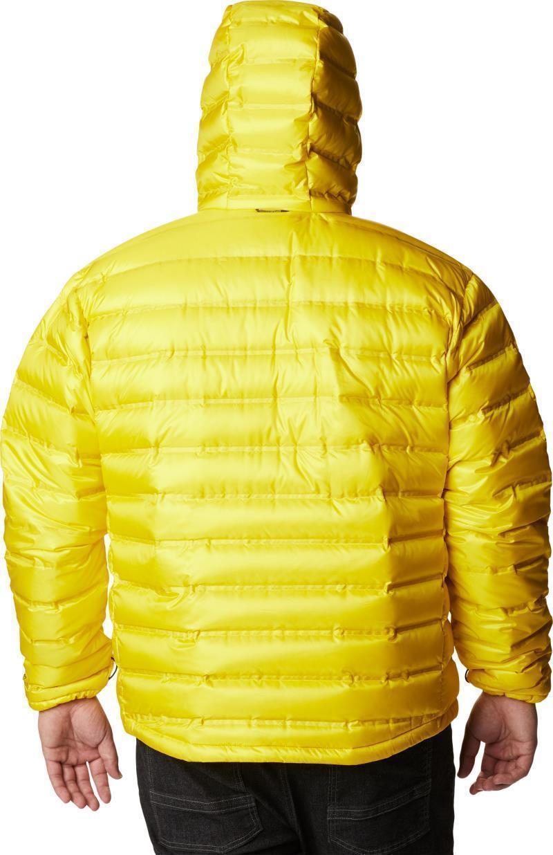 Pebble Peak Down Hooded Jacket - Big - Mens - Laser Lemon 2