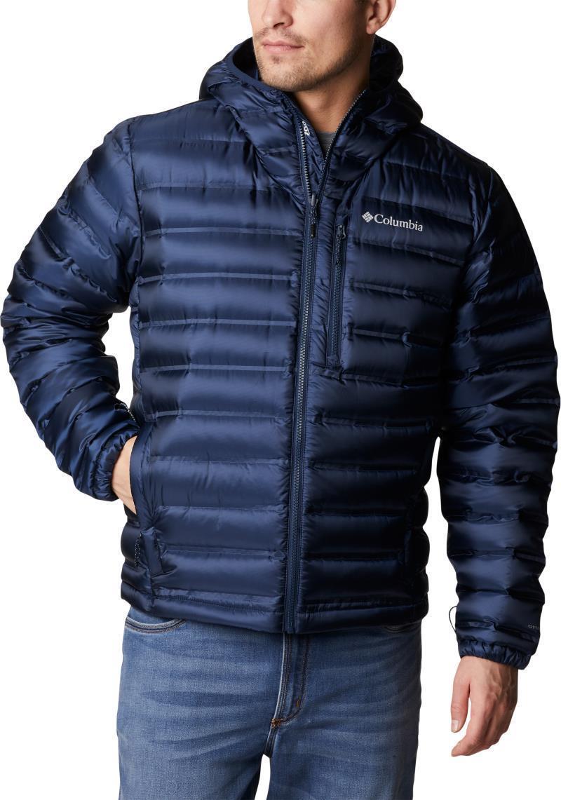 Pebble Peak Down Hooded Jacket - Tall - Mens - Collegiate Navy 1