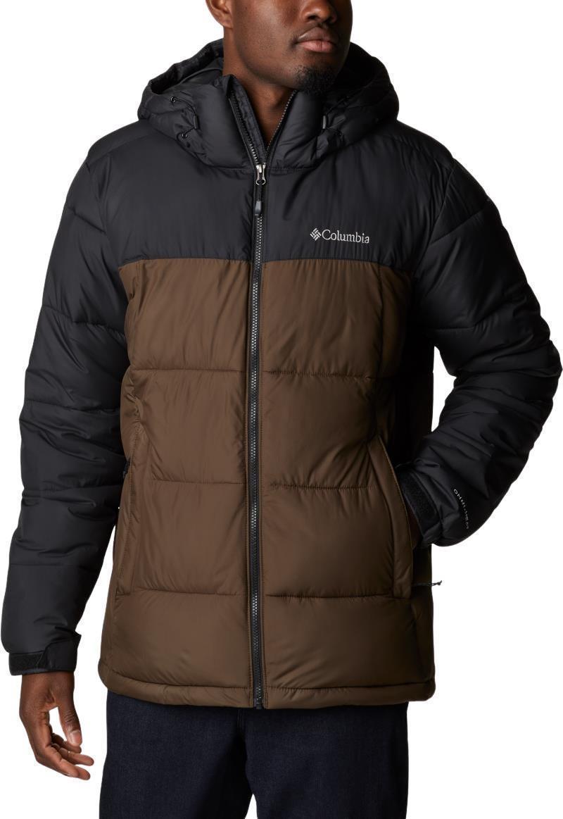 Pike Lake Hooded Jacket - Mens - Olive Green / Black 3