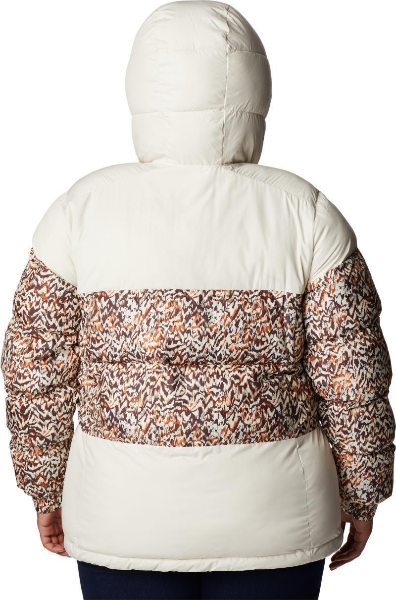 Pike Lake II Insulated Jacket - Plus - Womens - Chalk / Warm Copper Terrain Print 2