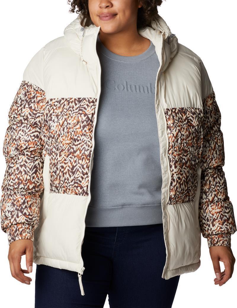 Pike Lake II Insulated Jacket - Plus - Womens - Chalk / Warm Copper Terrain Print 4