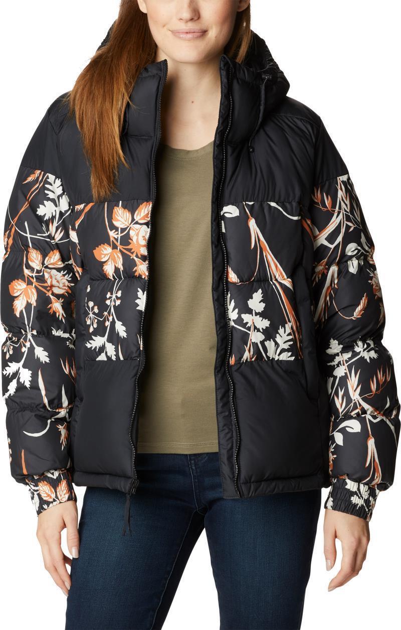 Pike Lake II Insulated Jacket - Womens - Black / Black Fallgrass Print 3