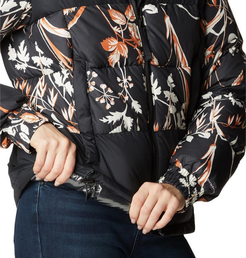 Pike Lake II Insulated Jacket - Womens - Black / Black Fallgrass Print 7