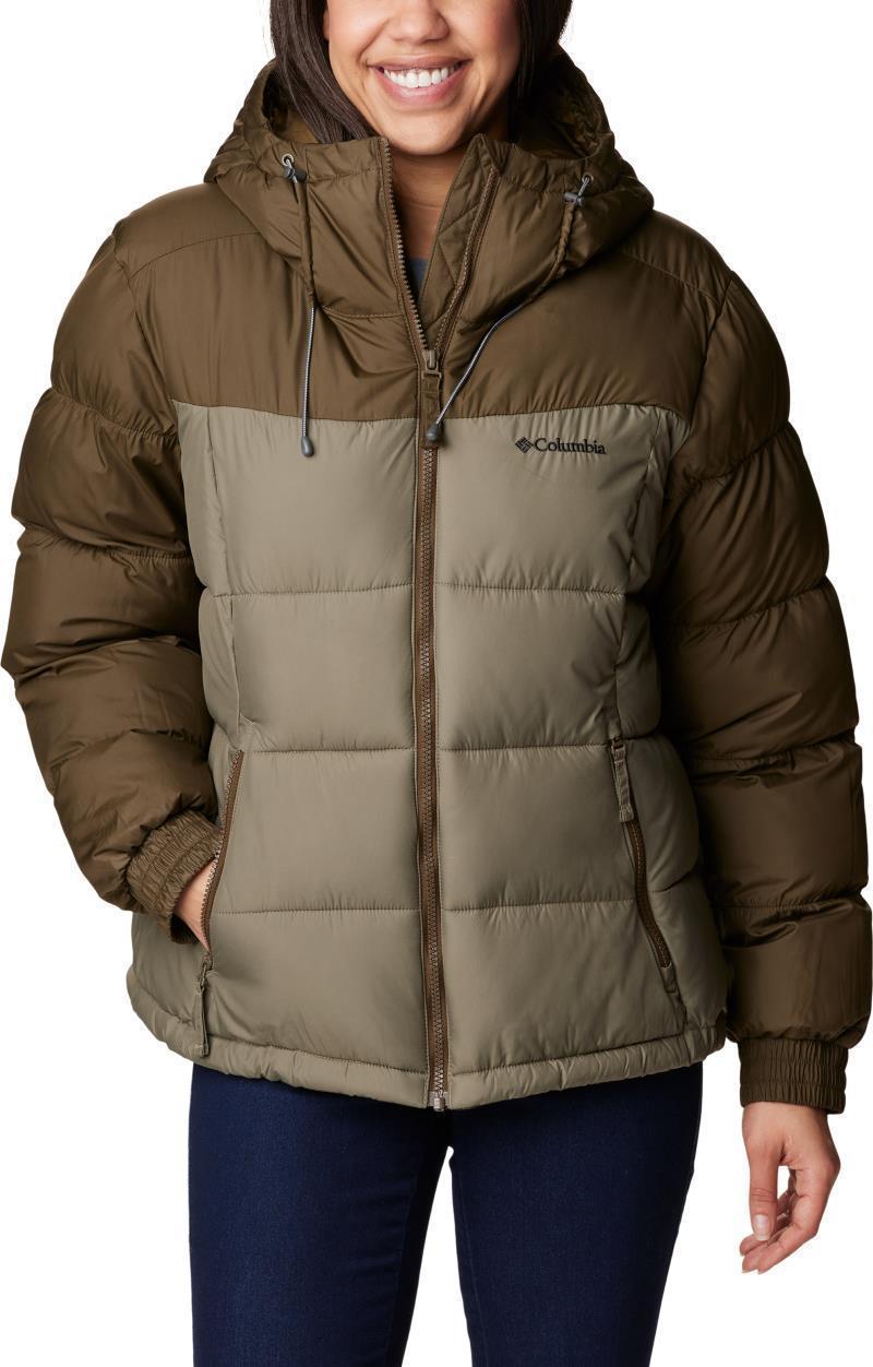 Pike Lake II Insulated Jacket - Womens - Olive Green / Stone Green 1