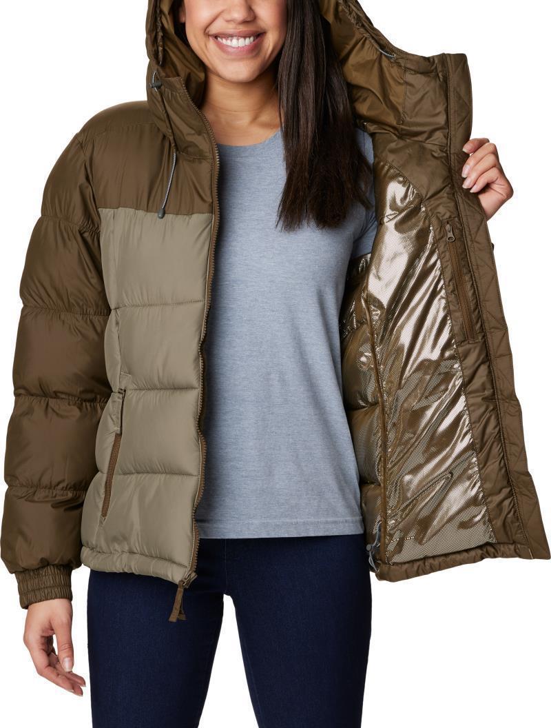 Pike Lake II Insulated Jacket - Womens - Olive Green / Stone Green 4