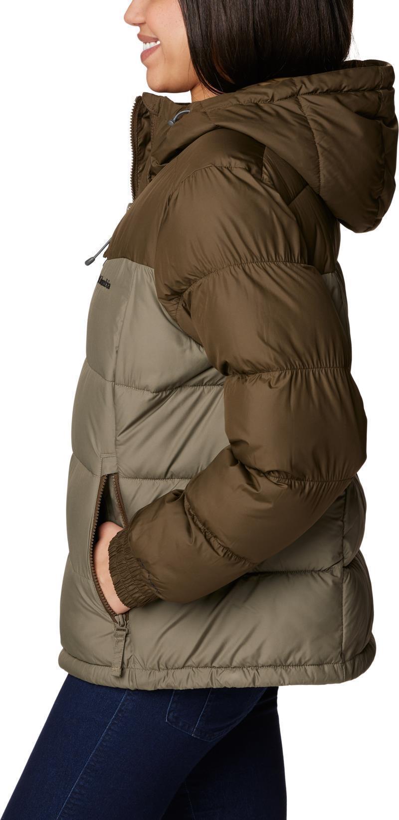 Pike Lake II Insulated Jacket - Womens - Olive Green / Stone Green 5