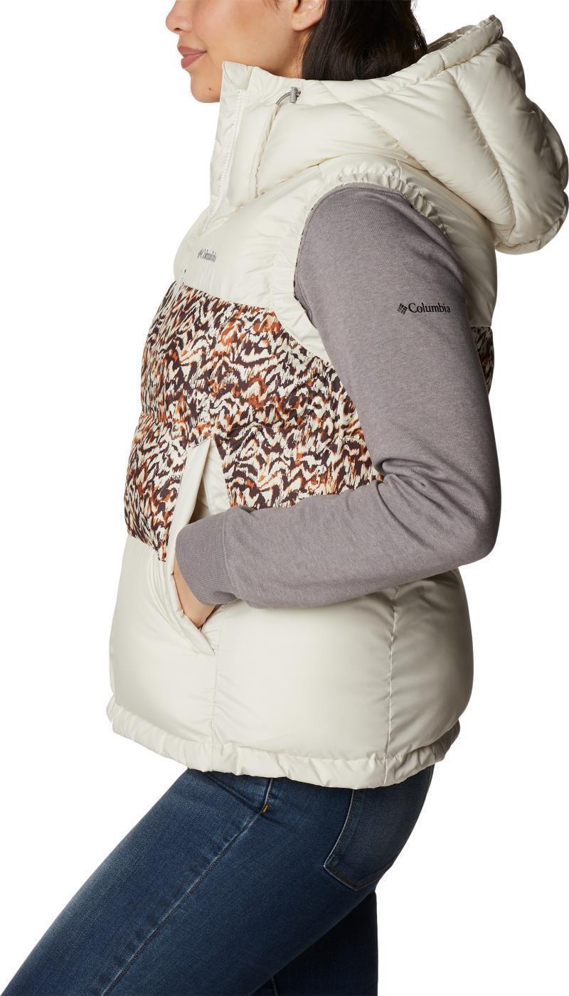 Pike Lake II Insulated Vest - Womens - Chalk / Chalk Terrain Print 5