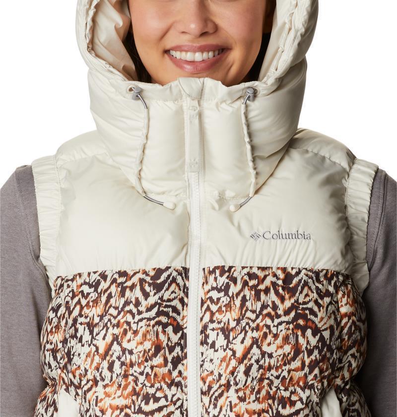 Pike Lake II Insulated Vest - Womens - Chalk / Chalk Terrain Print 7