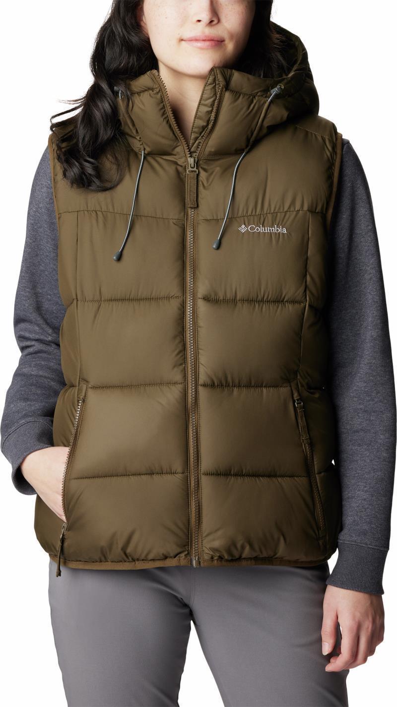 Pike Lake II Insulated Vest - Womens - Olive Green 1