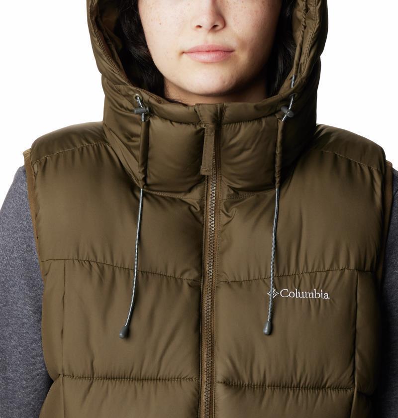 Pike Lake II Insulated Vest - Womens - Olive Green 4