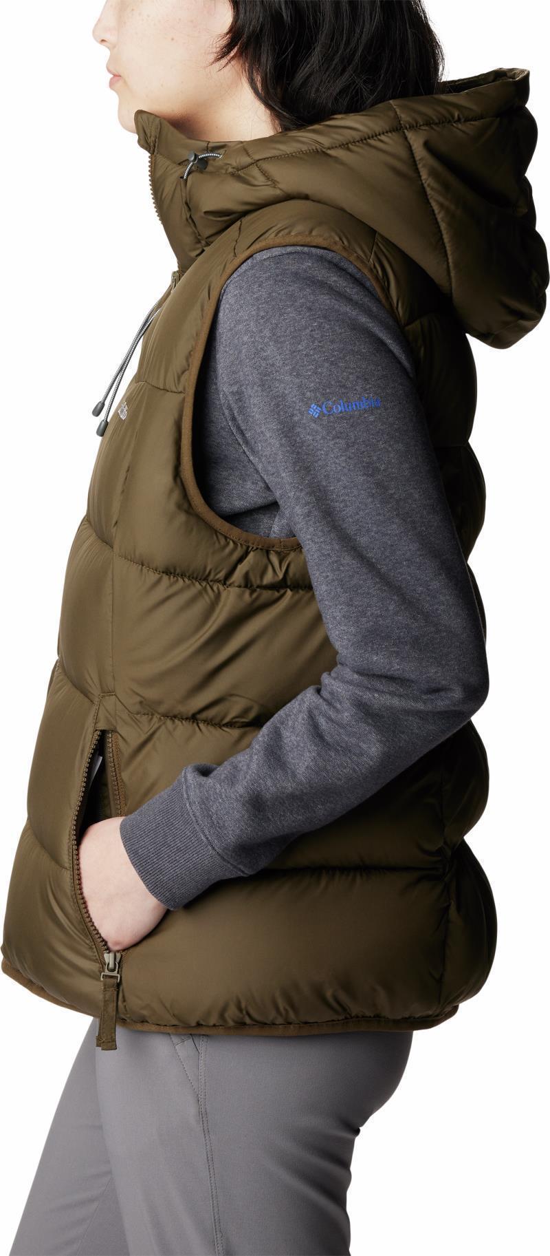 Pike Lake II Insulated Vest - Womens - Olive Green 5